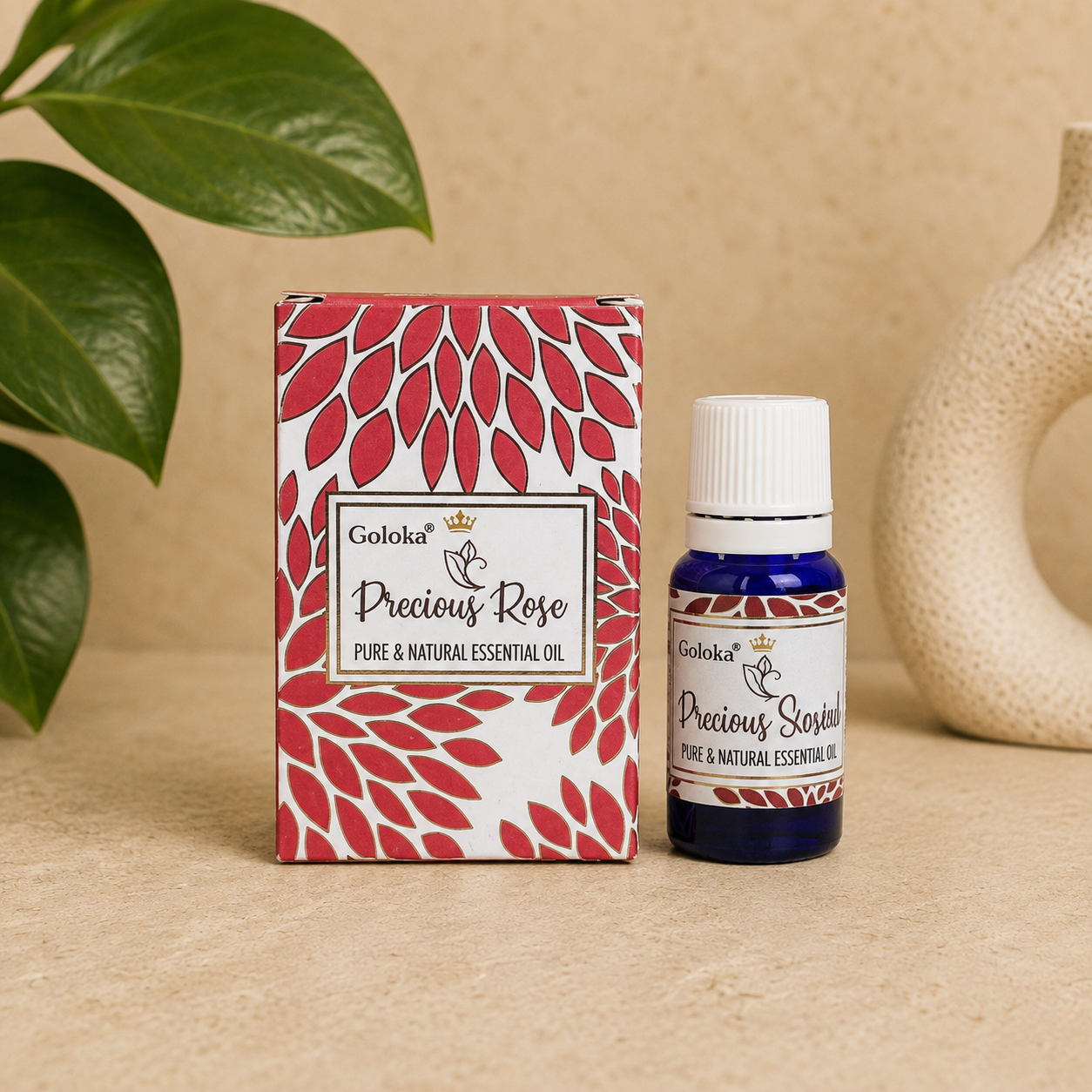 Goloka Precious Rose Natural & Undiluted Essential Oil (10 ml)