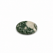 Green Point Jade Worry Stone - 2 inch