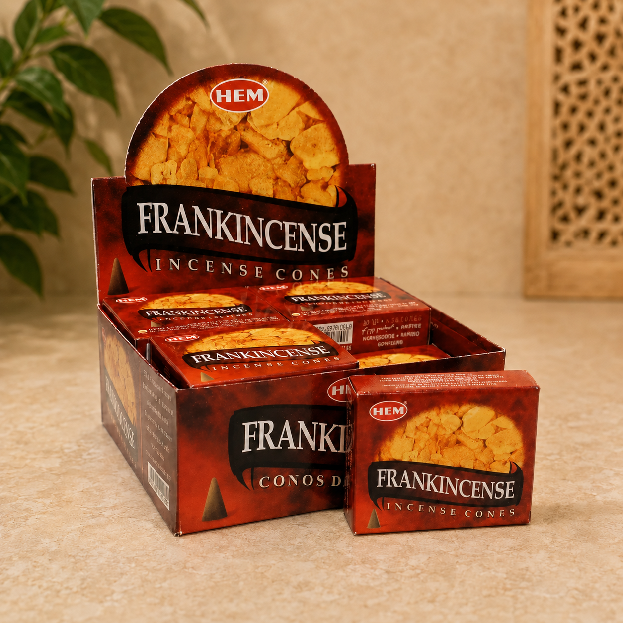 HEM Frankincense Incense Cones (10 Cones)