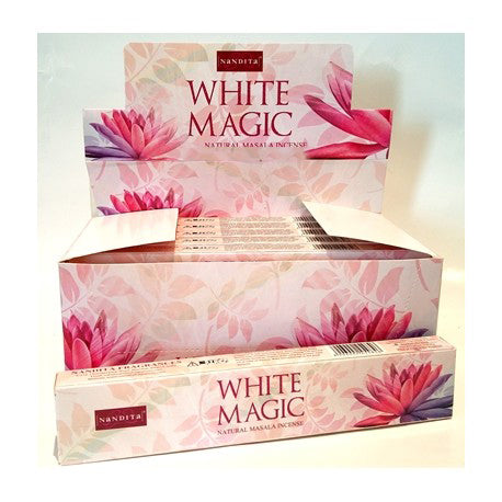 Nandita White Magic Incense Sticks (15g)