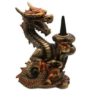 Coiled Dragon Backflow Burner - 6 inch